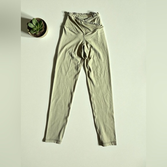 aerie Pants - Offline By Aerie Real Me Xtra High Waisted Crossover Legging Olive Size S